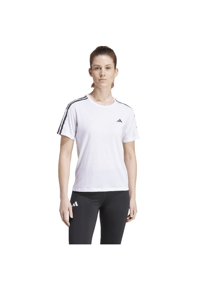 Adidas Otr E 3S Tee White Running T-Shirts For Women 2Xs - Image 3