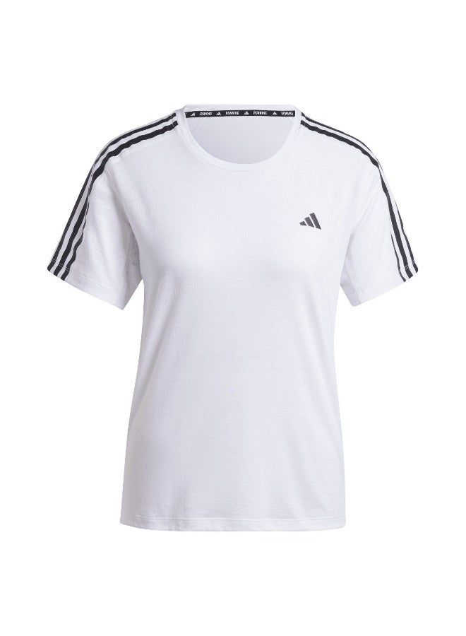 Adidas Otr E 3S Tee White Running T-Shirts For Women 2Xs - Image 1