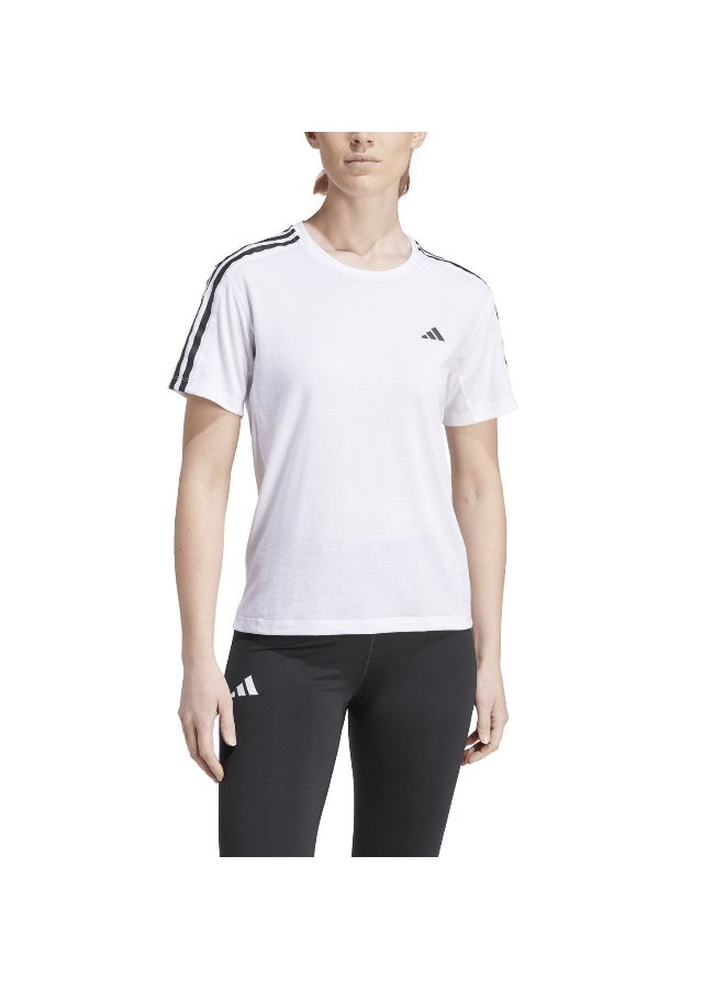 Adidas Otr E 3S Tee White Running T-Shirts For Women 2Xs - Image 4