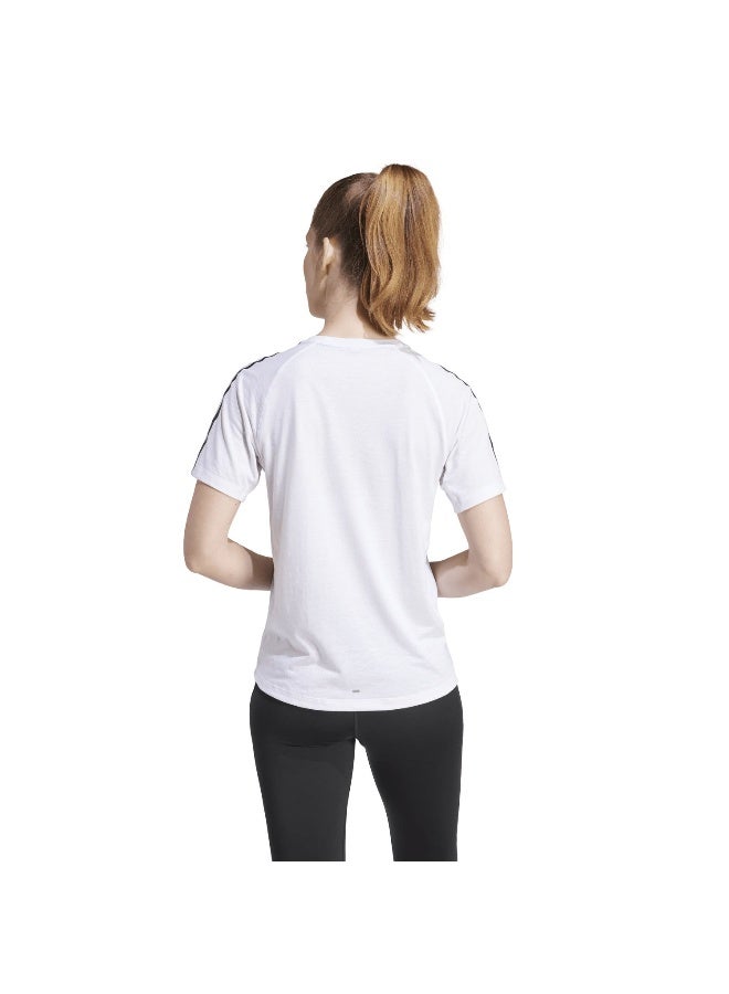 Adidas Otr E 3S Tee White Running T-Shirts For Women 2Xs - Image 5