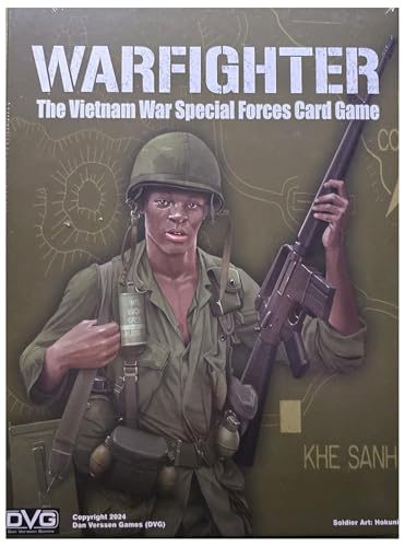 DVG Dan Verssen Games Warfighter The Vietnam War Special Forces Card Game - Image 1
