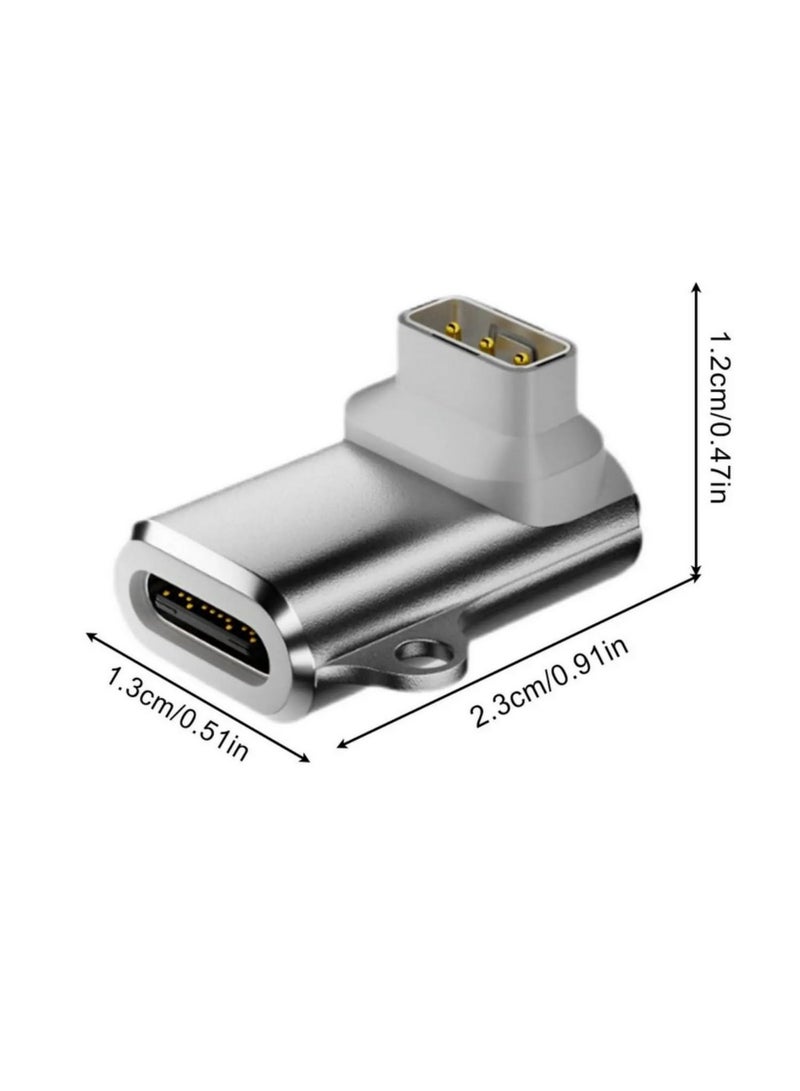 محول شحن مغناطيسي 1PCS لساعات COROS PACE Pro الذكية 3 دبابيس شاحن ساعة ذكية محول اتصال آمن محمول مع ضوء - Image 2