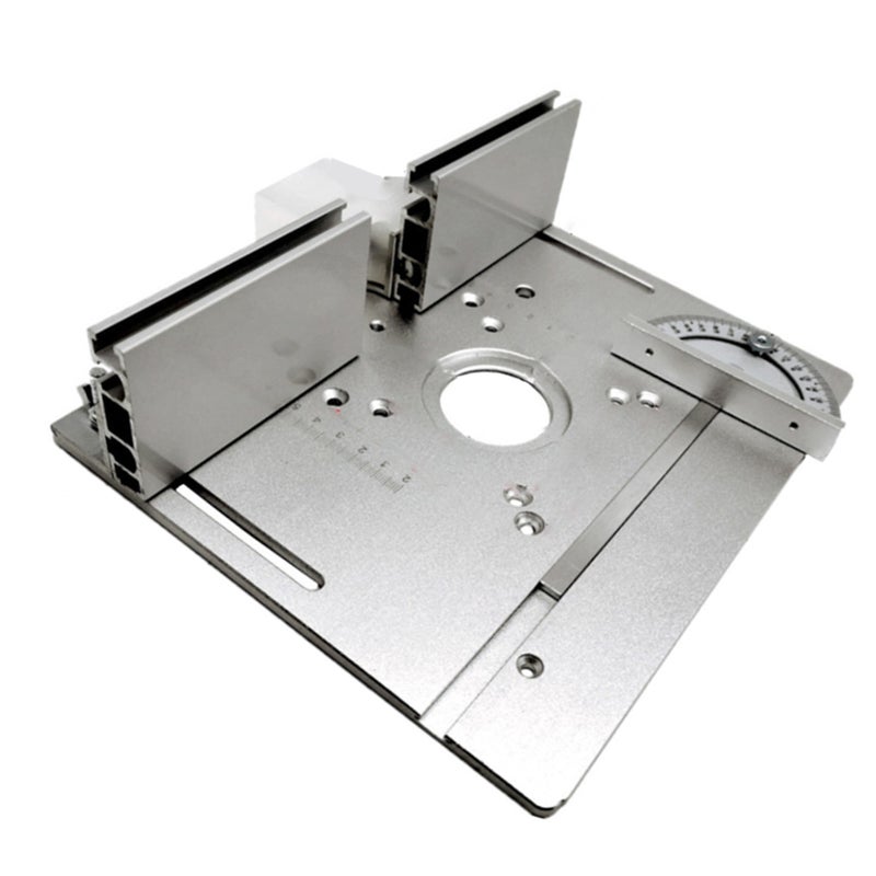 Router Table Insert Plate 2 in 1 Woodworking Bench Flip Board for Electric Routing Trimming Machine - Image 5