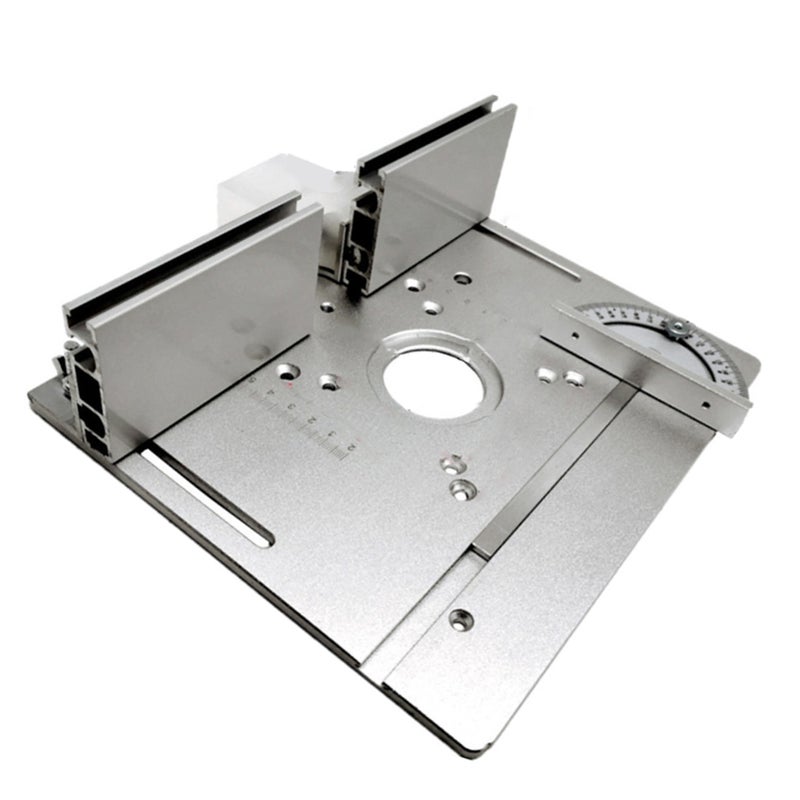 Router Table Insert Plate 2 in 1 Woodworking Bench Flip Board for Electric Routing Trimming Machine - Image 1