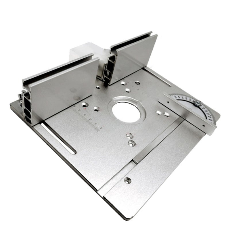 Router Table Insert Plate 2 in 1 Woodworking Bench Flip Board for Electric Routing Trimming Machine - Image 3
