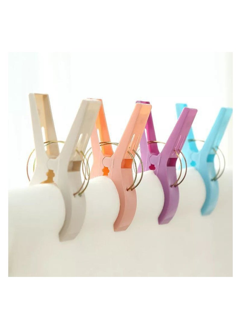 Plastic Cloths Tweezers Set - 4 PCS - Image 1