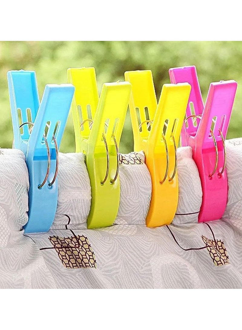 Plastic Cloths Tweezers Set - 4 PCS - Image 2