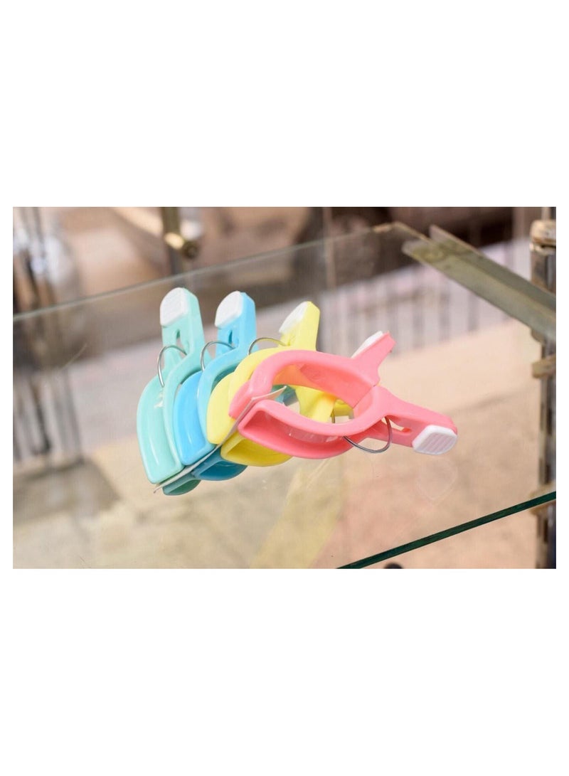 Plastic Cloths Tweezers Set - 4 PCS - Image 3