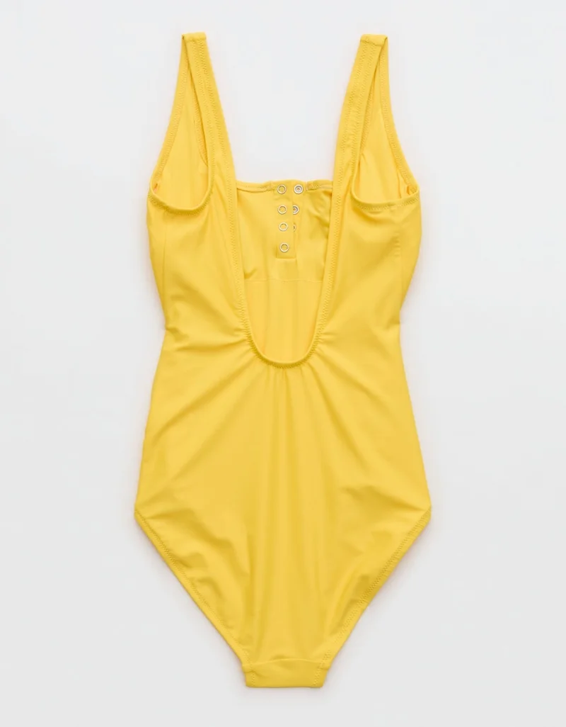 Aerie  Aerie Henley One Piece Swimsuit for Women | Best Price UAE