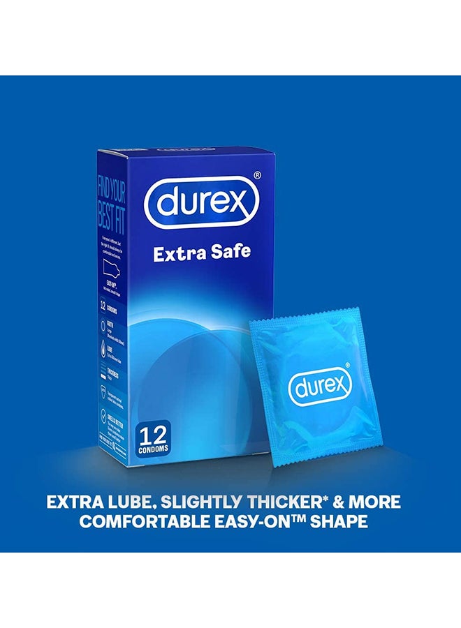 Durex Extra Safe Condoms- 12 Pack - Image 2