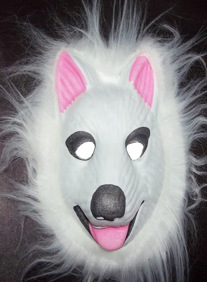 Avirons Dog Face Mask|Animal Face Mask for Kids & Adults|Holi Party Mask|School Fancy Dress Mask|Mask for Birthday Theme Party|Bachelor Party|Kids Plays Mask|Mask For Return gifts (Rubber Form Mask) - Image 1