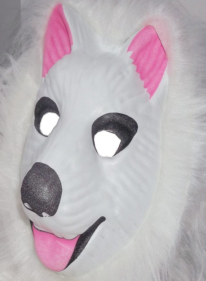 Avirons Dog Face Mask|Animal Face Mask for Kids & Adults|Holi Party Mask|School Fancy Dress Mask|Mask for Birthday Theme Party|Bachelor Party|Kids Plays Mask|Mask For Return gifts (Rubber Form Mask) - Image 2