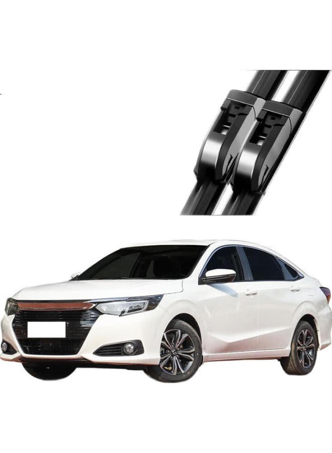 Aolin Frameless Wiper Blade For Gac Honda Lingpai [2013-2018 Models], Original Equipment Wiper Blade With A-Grade Rubber Strip - Image 2