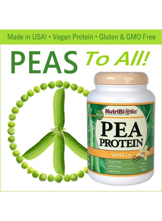 Nutribiotic - Vegan Pea Protein Powder Vanilla 1.31 Lbs. - Image 4