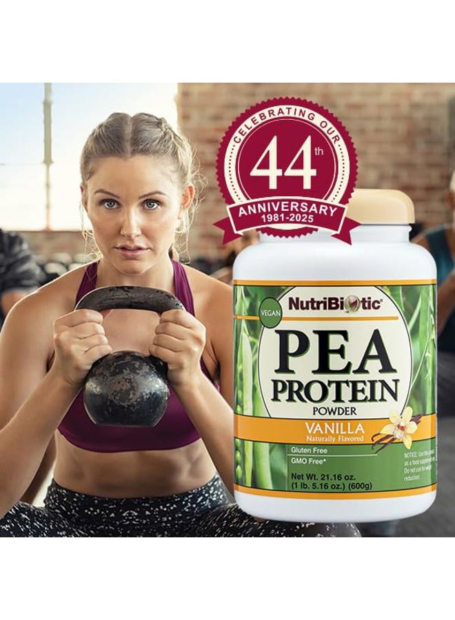 Nutribiotic - Vegan Pea Protein Powder Vanilla 1.31 Lbs. - Image 5