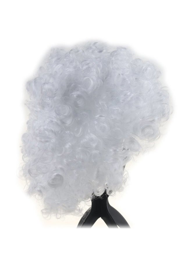 PMLAND White Scientist Professor Cosplay Wig  - Image 2