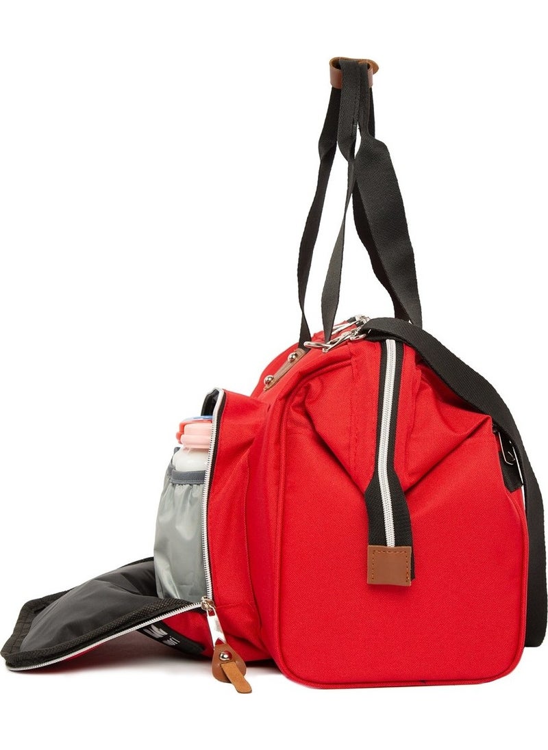 Bagmori Red Hanging Mother Baby Care Bag  - Image 4