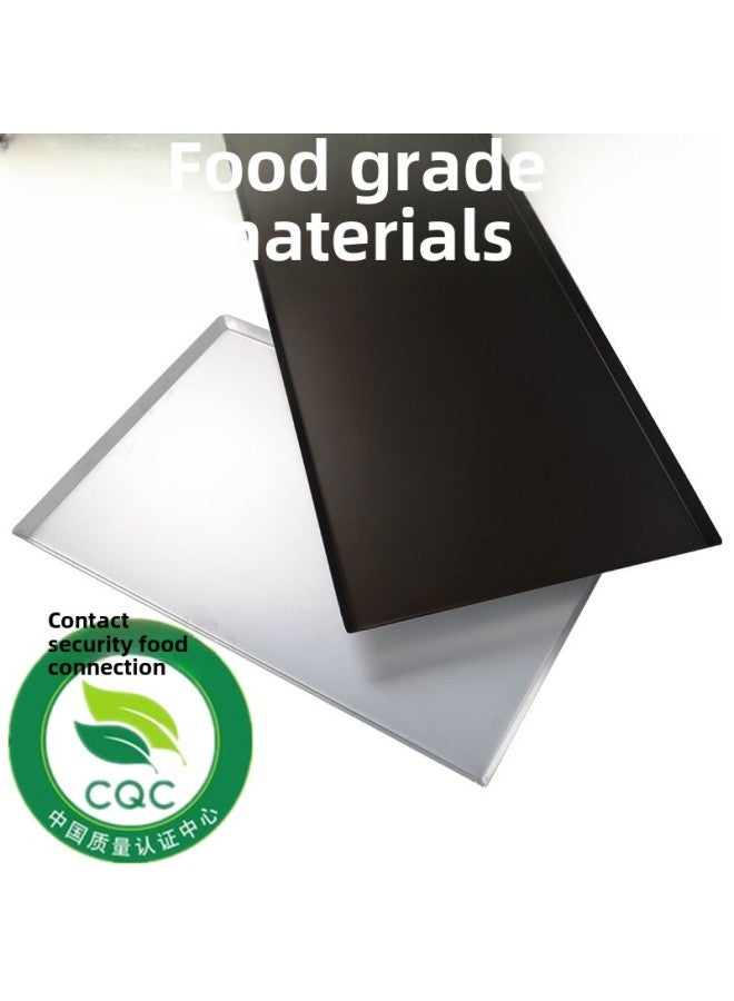 New Wheat Non-stick Baking Tray Rectangular 60x 40 Aluminum Right Angle Non-stick Cake Bread Baking Mold Oven Commercial-Specifications:New Wheat Special Grade Non-stick Fillet Baking Pan Brand: New Wheat  - Image 4