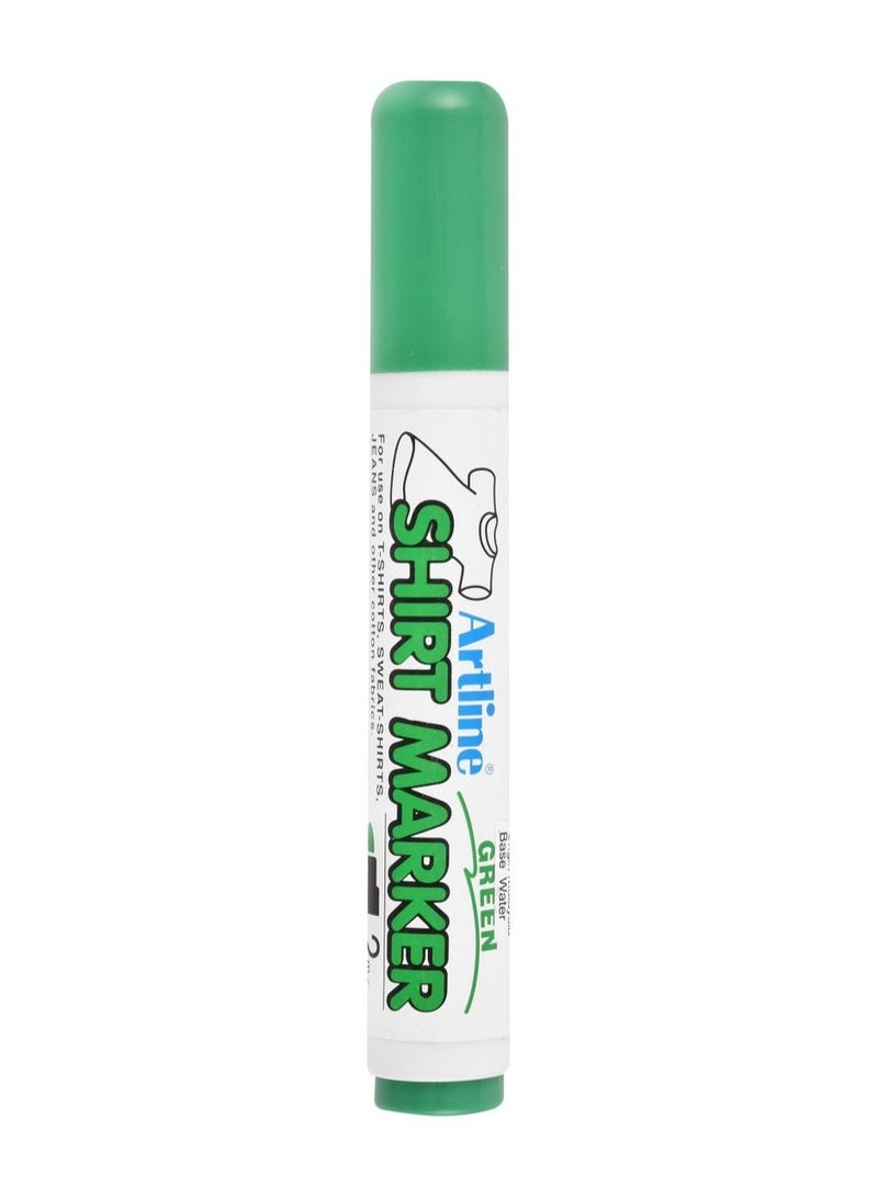 ARTLINE T-SHIRT MARKER PEN DARK GREEN