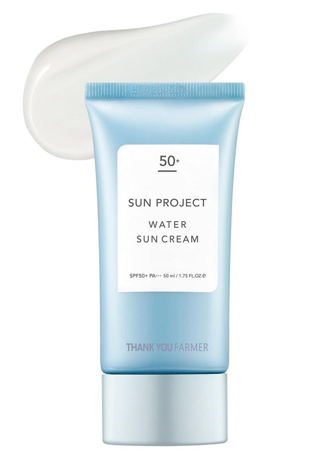 THANKYOU FARMER Sun Project Water Sun Cream Spf50+ Pa+++ 1.75 Fl Oz (50Ml)  - Image 1