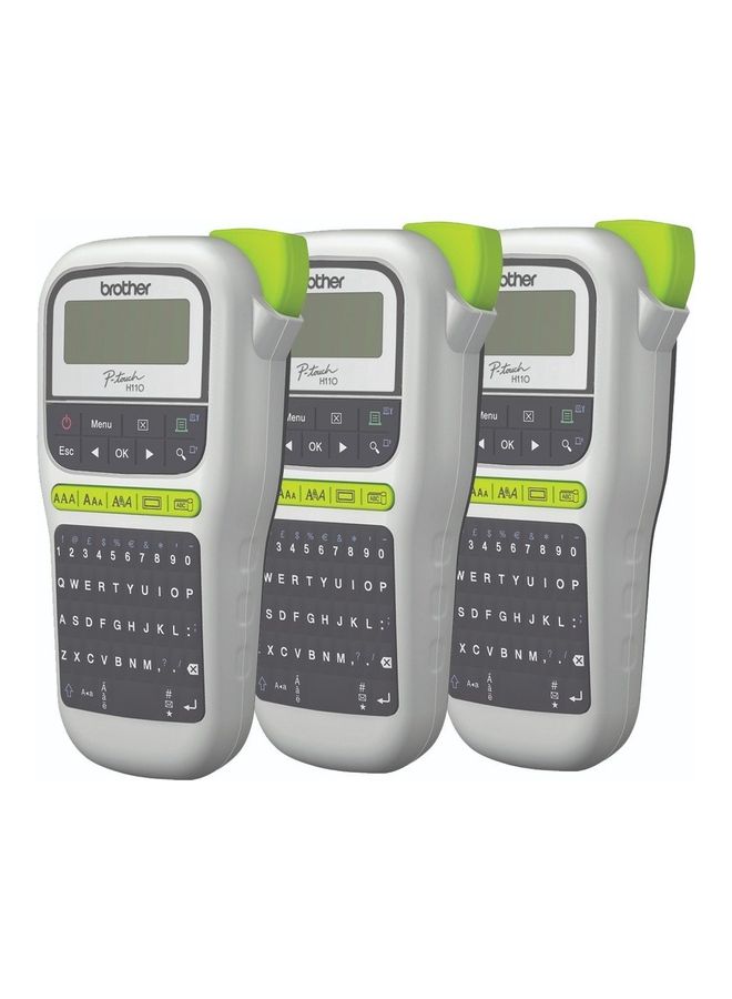 brother Labeling Machine Pth110 3 Pack White - Image 1