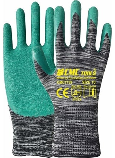 Super Latex Gloves Number 10 1/2 1739 12 Pieces