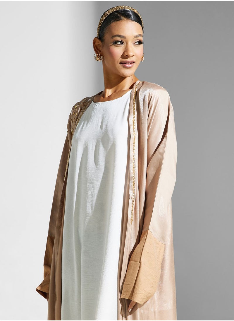 Khizana - Embellished Detail Abaya - Image 1