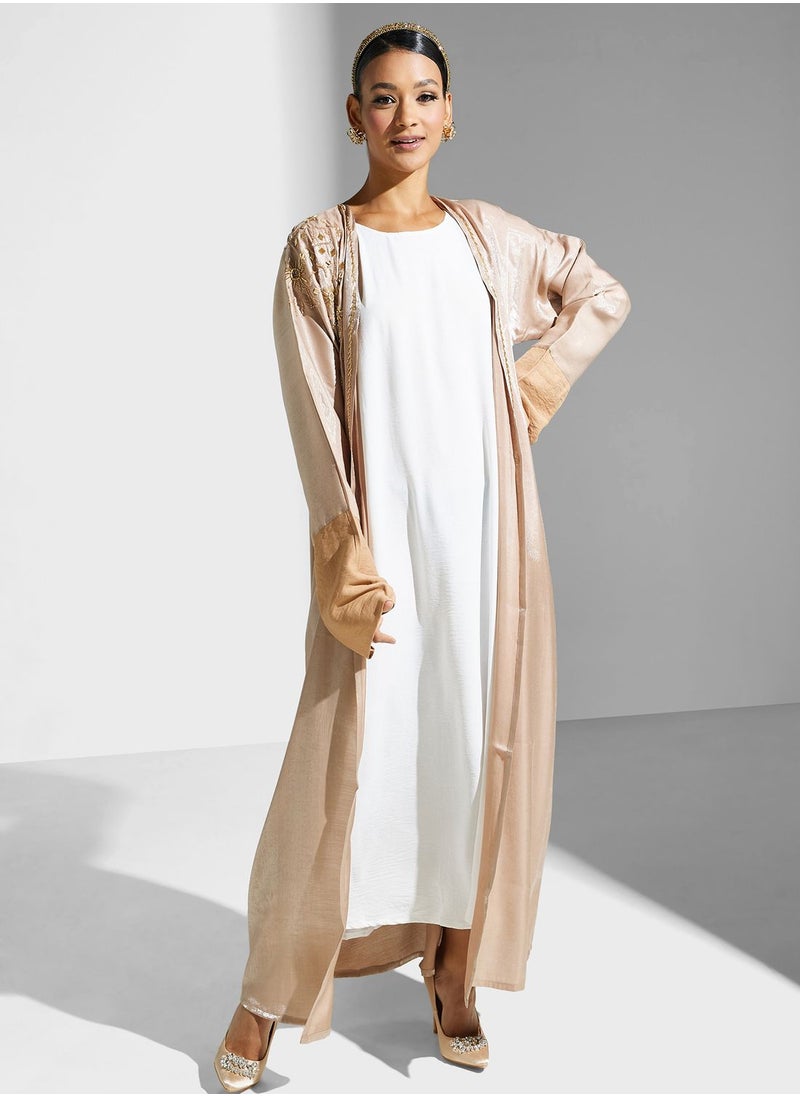Khizana - Embellished Detail Abaya - Image 1