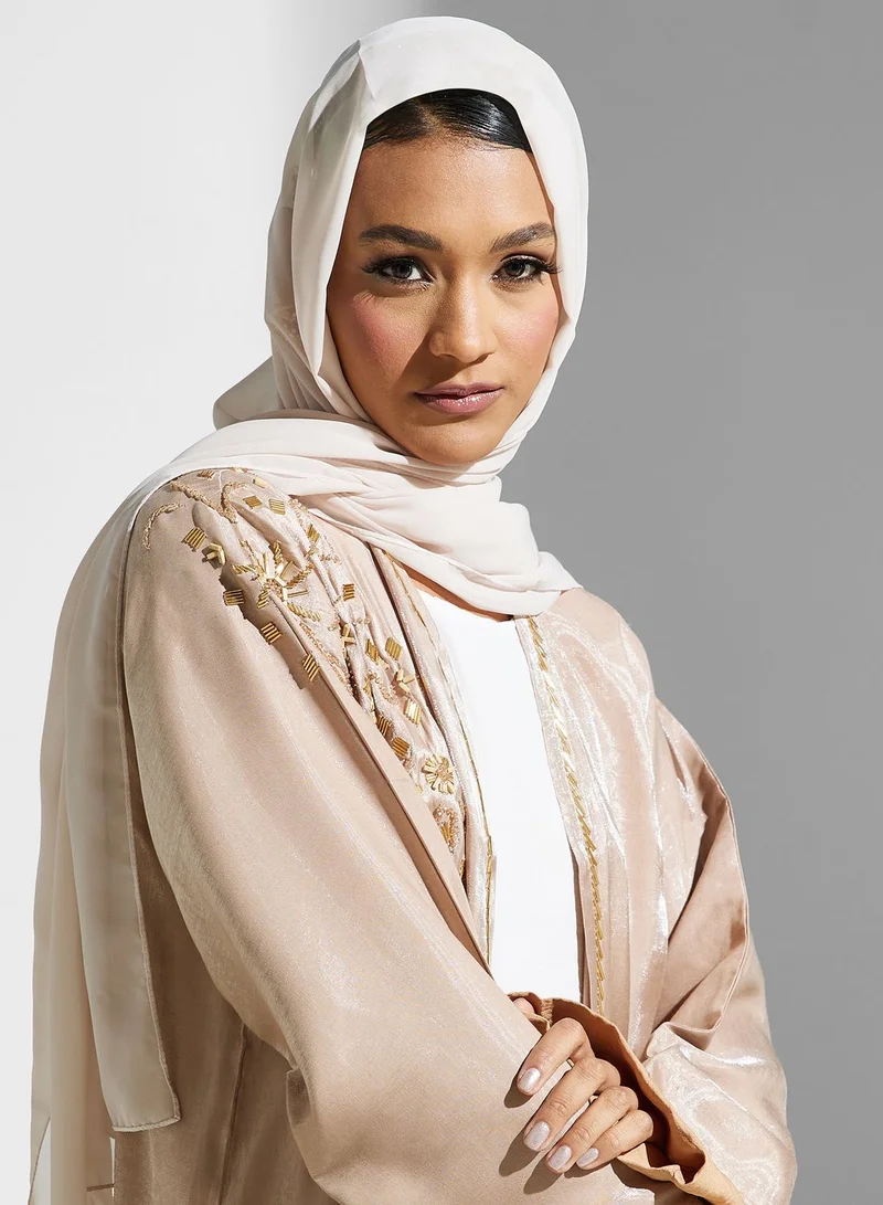 Khizana Embellished Detail Abaya
