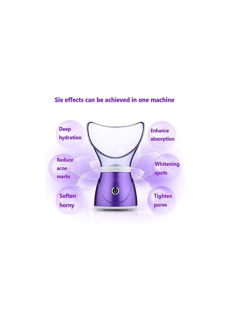 Osenjie - Facial Steamer Sinus Steamer Facial Skin Moisturizing Mask Sauna Spa Steamer with Aroma Diffuser Humidifying Function - Image 1