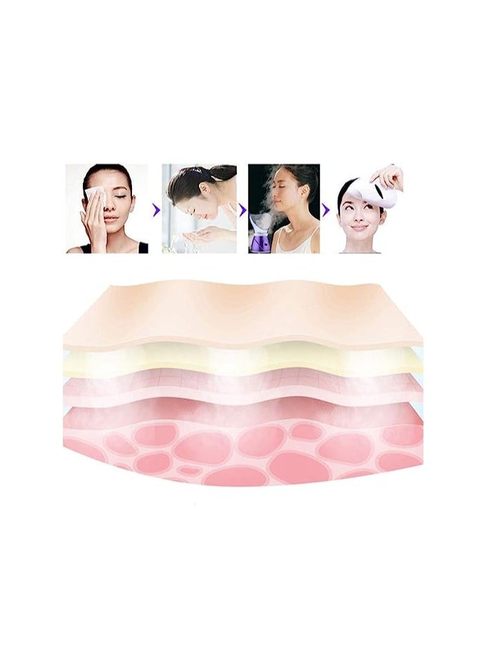 Osenjie - Facial Steamer Sinus Steamer Facial Skin Moisturizing Mask Sauna Spa Steamer with Aroma Diffuser Humidifying Function - Image 1