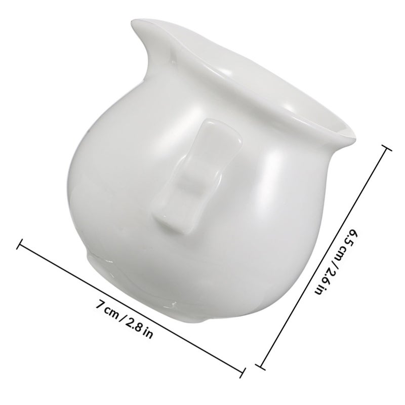 Sauce Container Sauce Boat Ceramic Sauce Cup Ceramic Gravy Boat Gravy Container - Image 2