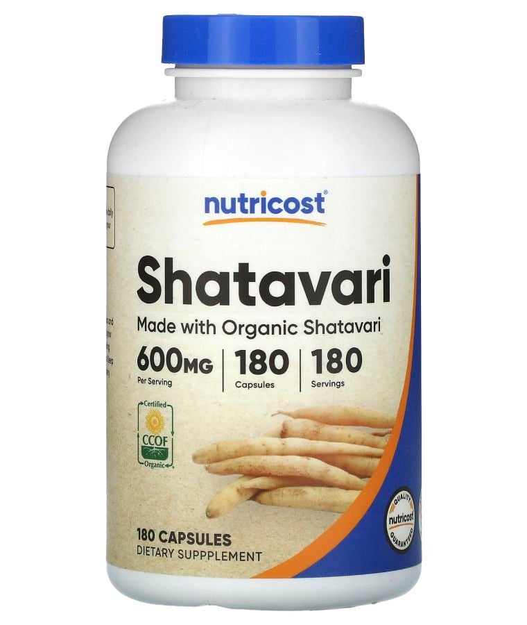 Shatavari 600 mg 180 Capsules