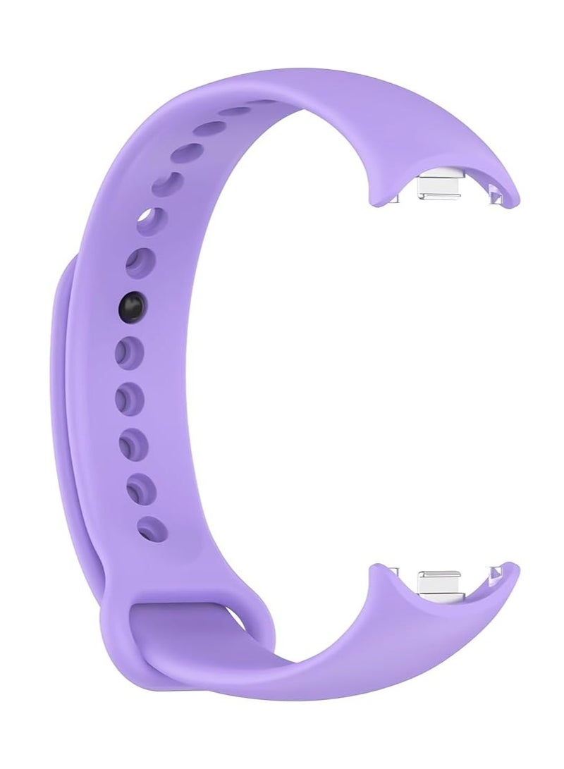 Compatible with Xiaomi Mi band10/ Xiaomi Mi band 9/ Xiaomi Mi band 8 Replacement Strap, Silicone Skin-Friendly Wrist Strap Sports Wristbands for Women Men Xiaomi Band 8/9/10 - Image 2