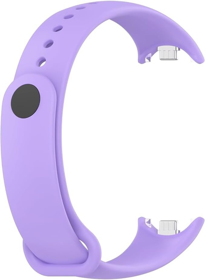Compatible with Xiaomi Mi band10/ Xiaomi Mi band 9/ Xiaomi Mi band 8 Replacement Strap, Silicone Skin-Friendly Wrist Strap Sports Wristbands for Women Men Xiaomi Band 8/9/10 - Image 4