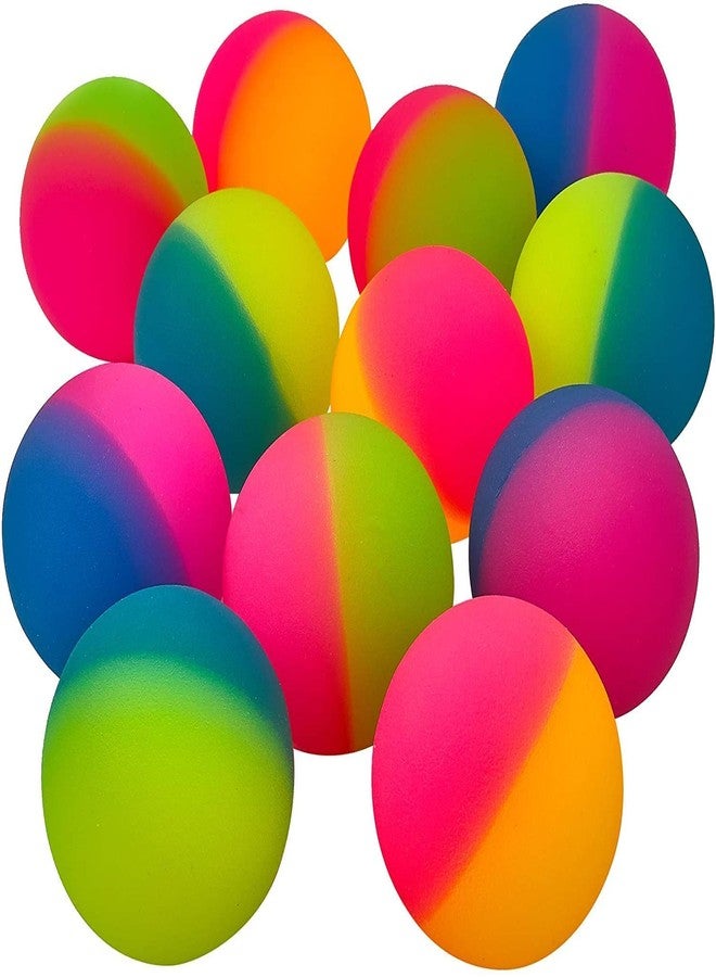 Prisma Collections Crazy Bouncing Balls Stress Reliever Jumbo Size 60MM- Birthday Return Gift for Kids (Pack of 2) - Image 1
