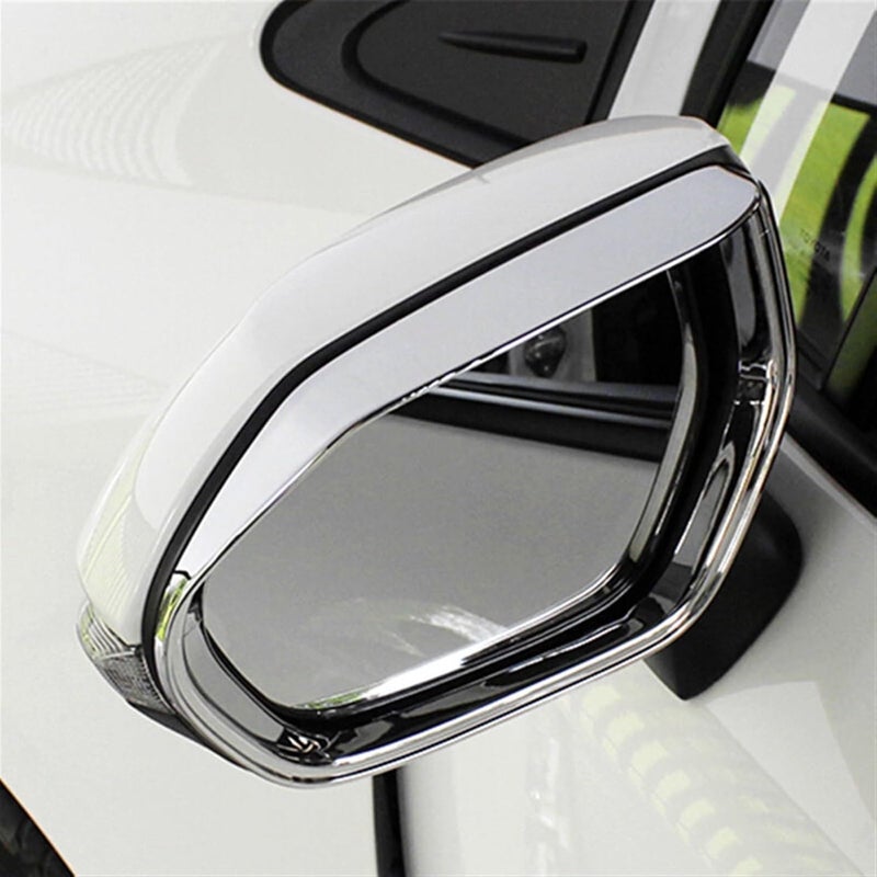 Wivplex Car Rearview Mirror Rain Guard Cover Trim - Image 4