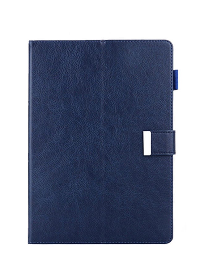 NIBEMINENT Business Style Horizontal Flip Leather Case Cover With Card Slot For iPad Pro 10.5 inch Blue  - Image 1