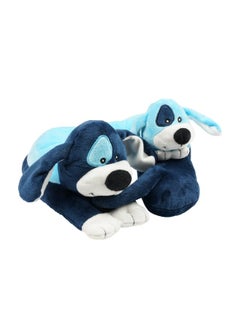 Cabeau Evolution Kid's Travel Pillow - Innovative Chin Strap & Head Support, Stops Head Movement, Super Soft & Fun Children Pillow Design for Comfortable Journeys, Washable - Puppies  - Image 2