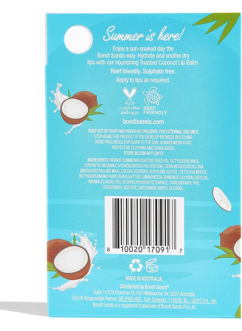 بوندي ساندز Toasted Coconut Moisturising Lip Balm 10 g - Image 4