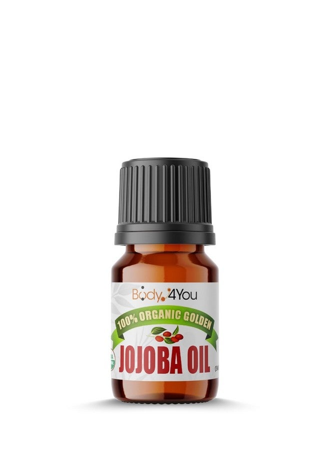 BodyJ4You Jojoba Oil Piercing Aftercare | Stretched Ear Gauges Tragus Nose Septum Lip Navel | Natural Recovery Skin Moisturizer | 100% Usda Organic Pure Unrefined Wax | 0.17 Fl Oz - Image 1