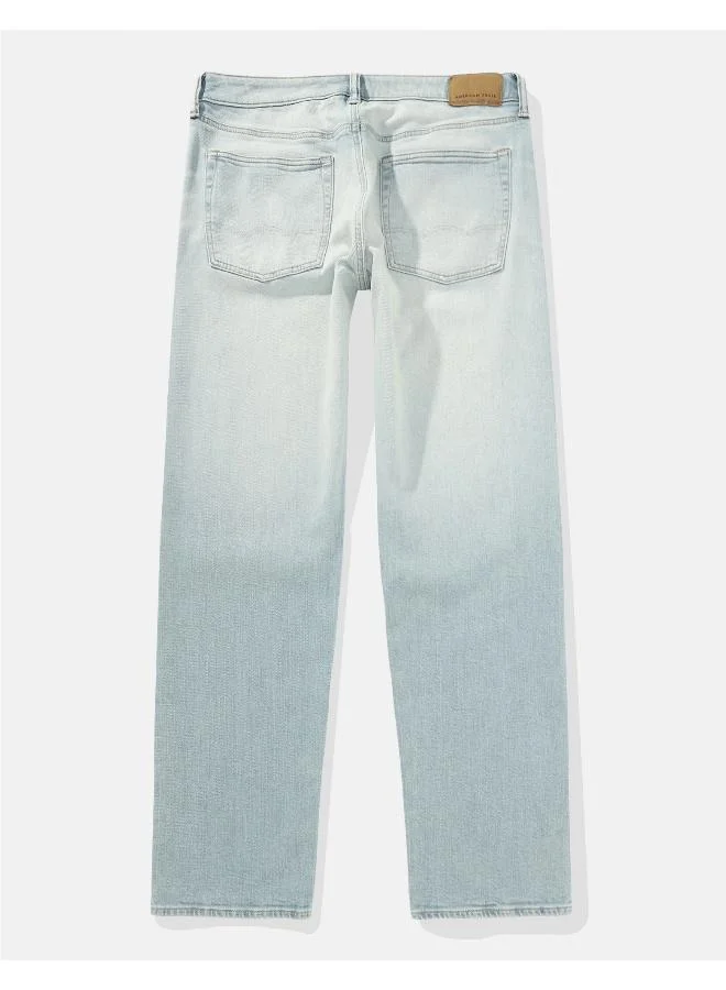امريكان ايجل Airflex+ Rinse Wash Straight Fit Jeans