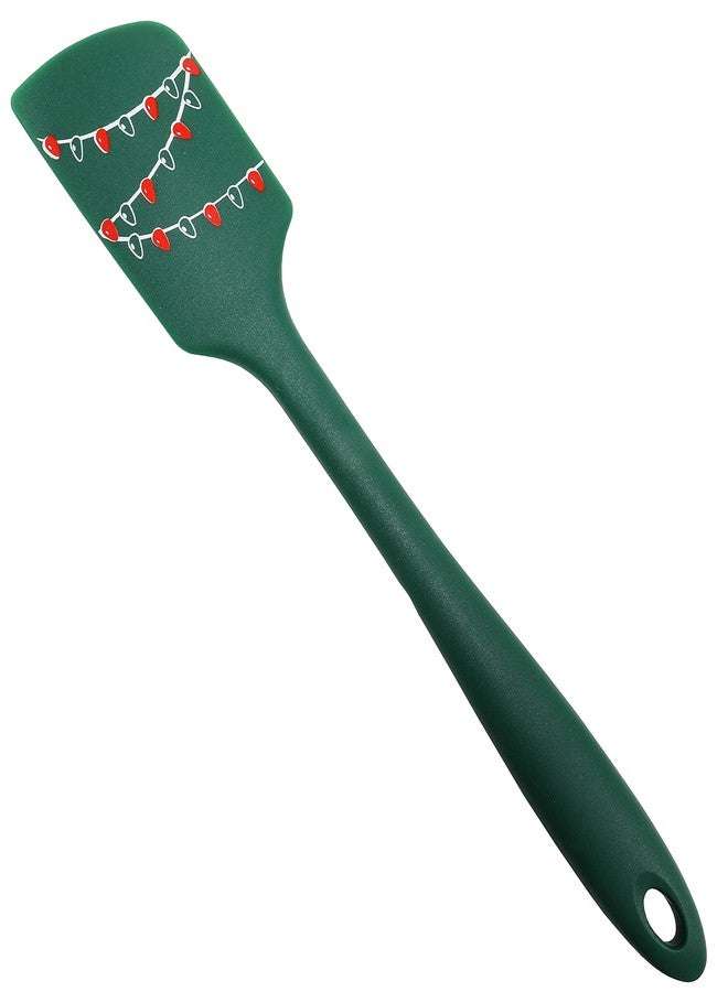 Chef Craft Select Silicone Christmas Spatula, 11 inches in length, Green - Image 3
