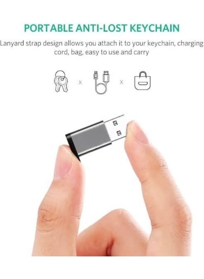 USB 3.0-A to USB-C Adapter – Fast Data Transfer & Charging - Image 2