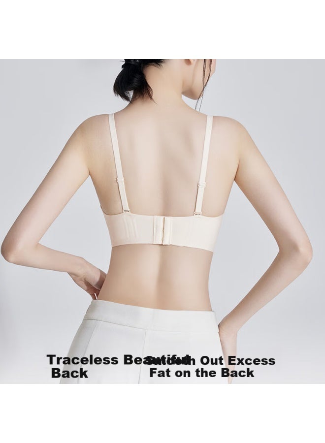 Gracewell Latex Cup Push-up Bra For Small Prevent Sagging, Lift Up, Side Gathering, No Steel Ring, Bralette For Women - Image 5