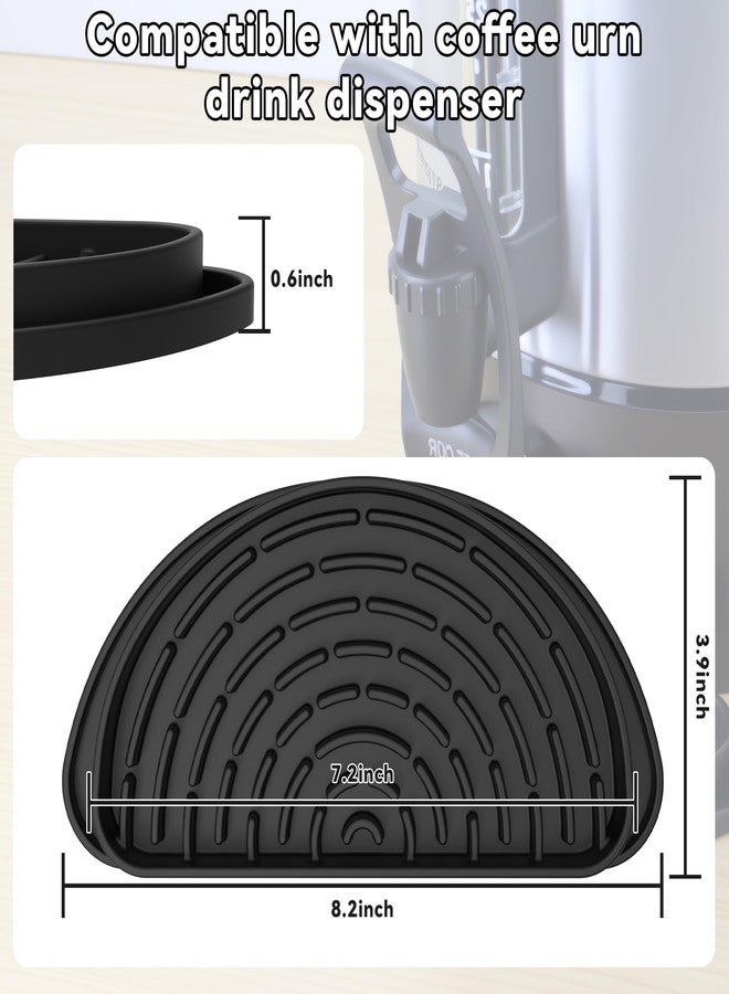 brikinte Coffee Drip Tray for Hamilton Beach 45 Cup Coffee Beverage Dispenser, Silicone Drip Pan for Drink Dispenser - Image 3