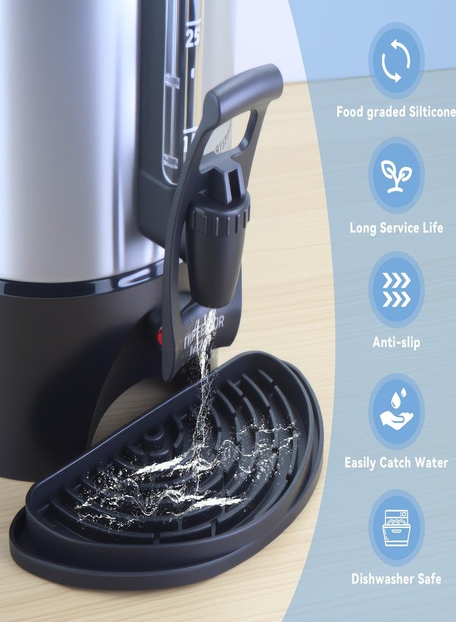 brikinte Coffee Drip Tray for Hamilton Beach 45 Cup Coffee Beverage Dispenser, Silicone Drip Pan for Drink Dispenser - Image 2