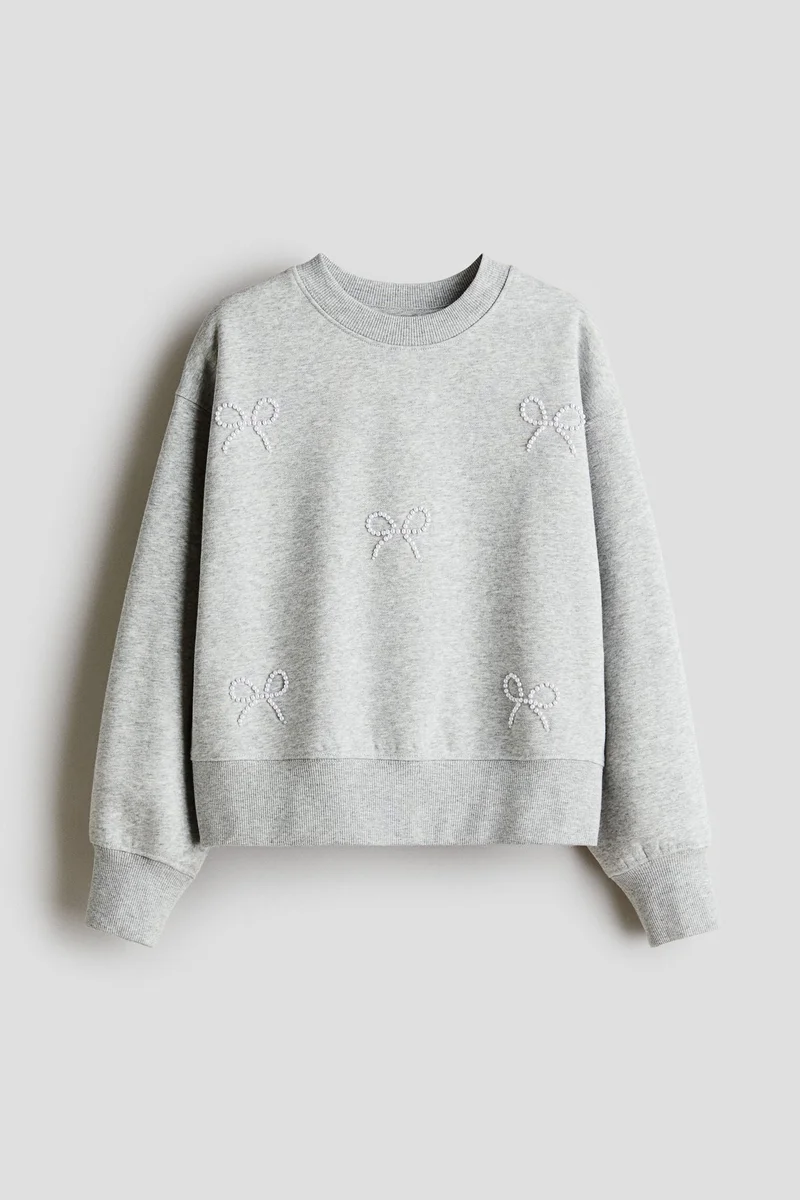 H&M Embellished sweatshirt
