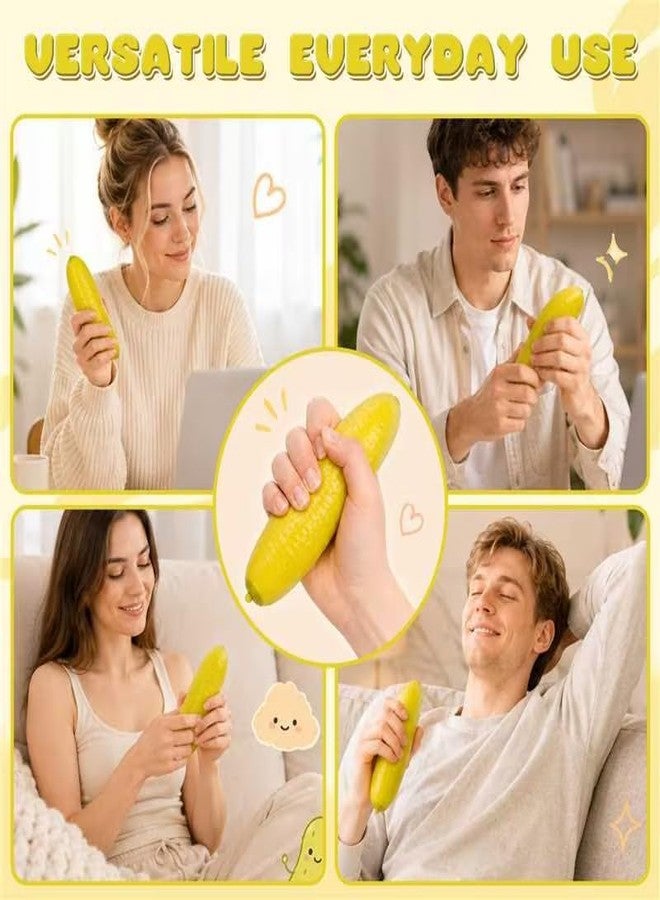 Loupai Jumbo Pickle Squíshy Toy, Stretchy Slow Rebound Fidget Toy, Pickle Squíshy Toys,Soft Texture and Funny Design,Unique Party Favor - Image 3