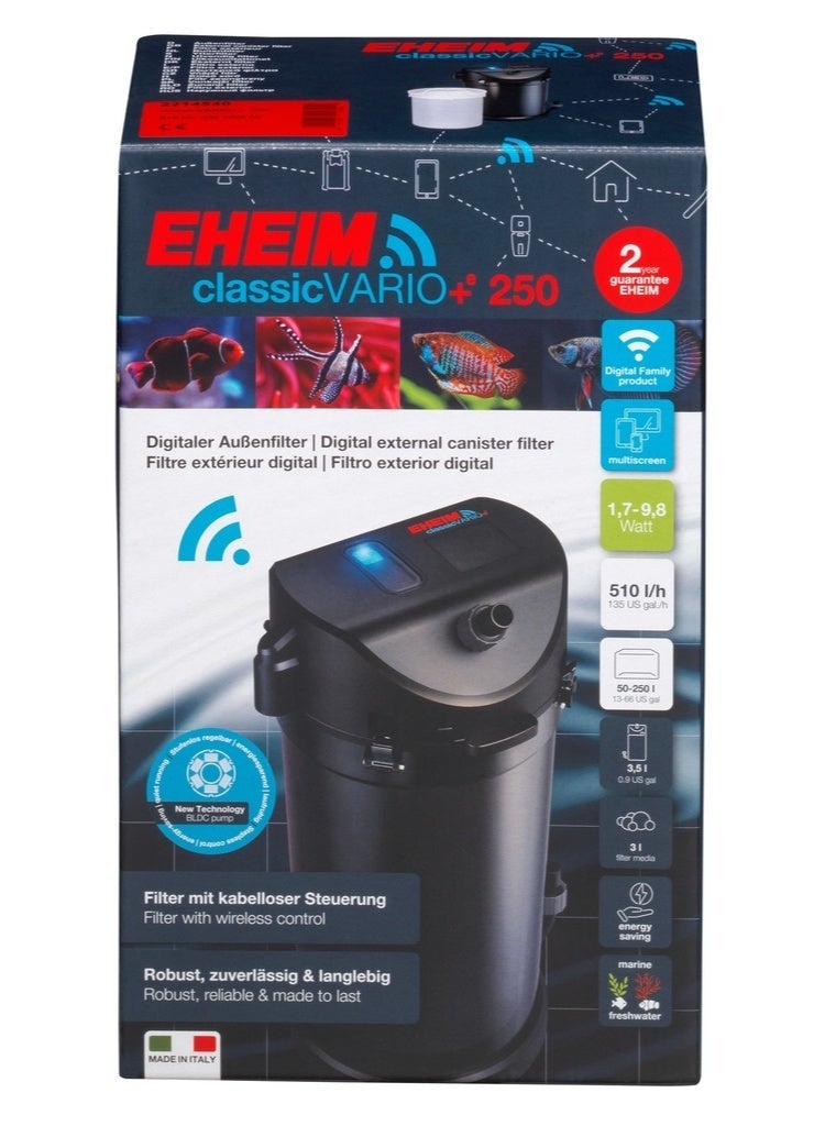 EHEIM Classic VARIO+e 250 External Filter - Image 1